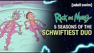 5 Seasons of the Schwiftiest Duo | Rick and Morty | adult swim