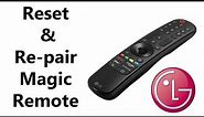 How To Reset, Unpair And Re-Pair LG Smart TV Magic Remote
