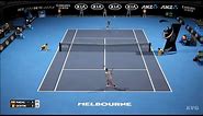 AO International Tennis Gameplay (PC HD) [1080p60FPS]