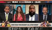 Stephen A. & Perk disagree about the biggest NBA All-Star snub | First Take