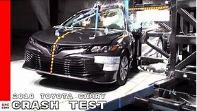 2018 Toyota Camry Crash Test & Rating - 5 Stars