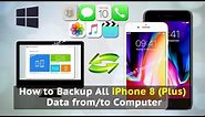 How to Backup All iPhone 8 (Plus) Data from / to Computer
