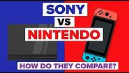Sony vs Nintendo - How Do They Compare? (Video Game Company Comparison)