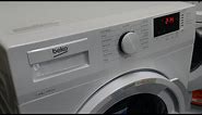 Beko WTL84141W 1400 Spin 8Kg Washing Machine Demonstration