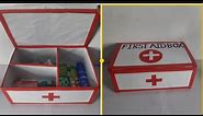 First Aid Box School Project/First Aid Box making/First Aid Box DIY/First Aid Box मे क्या क्या रखें