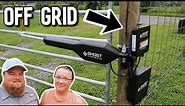Rest Easy with a Solar Powered Driveway Gate Opener by Ghost Controls