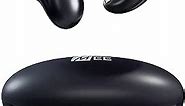 MEE audio Pebbles True Wireless Earbuds - Bluetooth 5.3 Low Profile in Ear Lightweight Headphones with Headset Microphone & Call Noise Reduction for Gym/Workouts/Sports and Gaming, Onyx