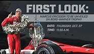 First Look: Marcus Ericsson Unveiling on the Borg-Warner Trophy