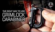 How to Properly Attach a Grimlock Carabiner | Tactical Carabiner 2021