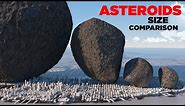 ASTEROIDS Size Comparison 🌑