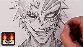 How To Draw Ichigo Kurosaki | Bleach Sketch Tutorial