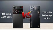 ZTE nubia Z60 Ultra vs nubia Red Magic 9 Pro | Full Specification Comparison