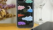 Colorful Clouds Print Cases for iPhone 13
