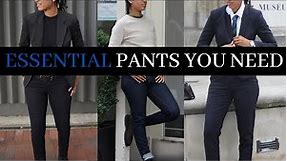 Essential Pants for STUDS, BUTCH, TOMBOYS, ANDROGYNOUS, STEMS, UNISEX