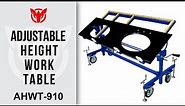 Adjustable Height Work Table | AARDWOLF | (AHWT910)