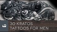 30 Kratos Tattoos For Men