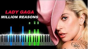 Lady Gaga - Million Reasons - Piano Tutorial