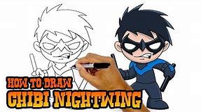 How to Draw Nightwing | DC Comics