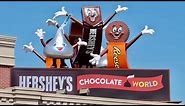 Hershey's Chocolate World & Factory Ride Thru - Talking Life Size Candy Bars / Singing Cows