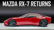 MAZDA RX-7 RETURNS - MAZDA'S ICONIC SP CONCEPT SHOWS POSSIBLE RETURN OF RX-7 or RX-8