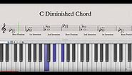 C Diminished Chord