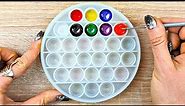 24 Colors Made from Just 3 Primary Colors | Acrylic Color Mixing Tutorial