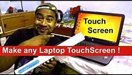 How to Convert any Laptop perfectly Touch Screen . Unboxing & Review Airbar