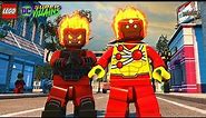 LEGO DC Super Villains Firestorm Unlock + Free Roam Gameplay