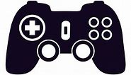 Controller gaming black joystick PNG image. Download as SVG vector, Transparent PNG, EPS or PSD. Use this Controller gaming black j… | Game black, Joystick, Control