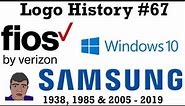LOGO HISTORY #67 - Fios by Verizon, Samsung & Microsoft Windows