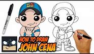 How to Draw John Cena | WWE Superstars