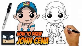 How to Draw John Cena | WWE Superstars