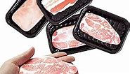 Packs of 4 Funny Sticky Notes Novelty Meat Shape Memo Notes Cute Note Pads Reminder Studying Home Office Supplies