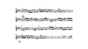 Yakety Sax (Advanced Level, Alto Sax) (Boots Randolph) - Saxophone Sheet Music