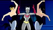 Batwoman vs. Jay & Raven (Penguin's Henchgirls) [Batman: Mystery of the Batwoman]