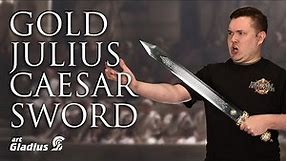 SG212 Gold Julius Caesar Sword from Medieval Collectibles