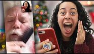 FaceTiming and Calling the REAL Santa! (We found his phone number!)