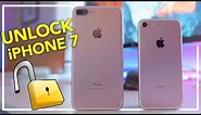 How to Unlock iPhone 7 - ANY CARRIER & COUNTRY! (Sim Unlock)