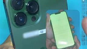 iPhone 13 Pro warna green kena greenscreen⁉️ #greenscren #lcdgreenscreen #iphone13progreen #serviceiphone #servicegreenscreen | Ardiya Candra