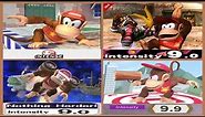 All Super Smash Bros. Classic Modes (Brawl to Ultimate) with Diddy Kong (Hardest Difficulty)