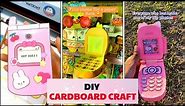 😋 DIY Cardboard Flip Phone / Mobile Cardboard Craft Best Compilation #1