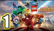 LEGO Marvel Super Heroes Walkthrough PART 1 [PS3] Lets Play Gameplay TRUE-HD QUALITY
