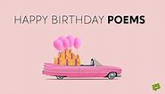 20 Happy Birthday Poems - Wishes that Rhyme