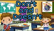 Don't and Doesn't - English Grammar
