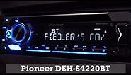 Pioneer DEH-S4220BT Display and Controls Demo | Crutchfield Video