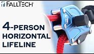 4-Person Horizontal Lifeline (HLL) – FallTech