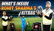 From Bats to Gloves: Rohit Sharma's Cricket Kitbag Unveiled! | @SportsLaunchpad