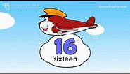 Numbers 11-20 Learning For Kids Little Flyers