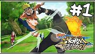Naruto: Ultimate Ninja Storm Trilogy Walkthrough PART 1 - Genin Training Arc (PS4 1080p)