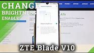 Adaptive Brightness – ZTE Blade A7s and Auto-Brightness Activating